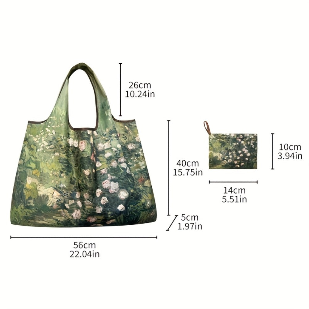 Tote Bag for Women – 2-Pack, Nylon, Foldable – detail view 10