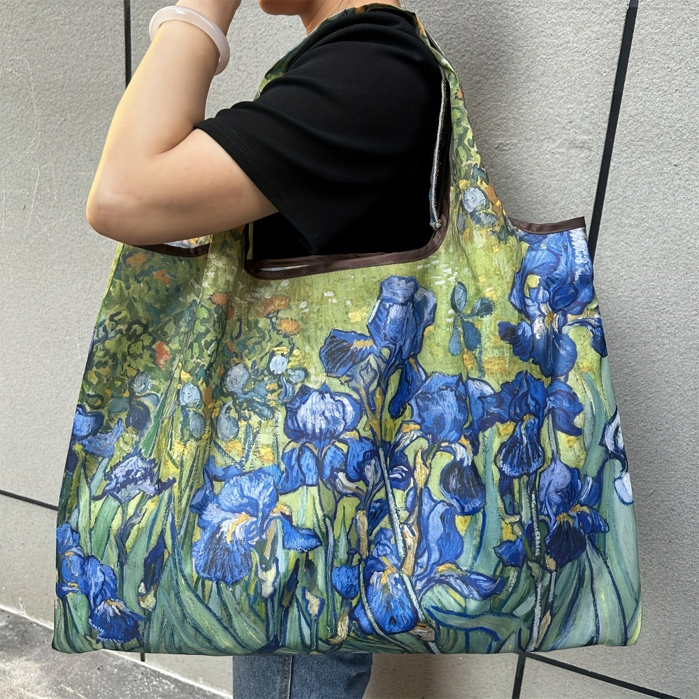 Tote Bag for Women – 2-Pack, Nylon, Foldable – alternate view