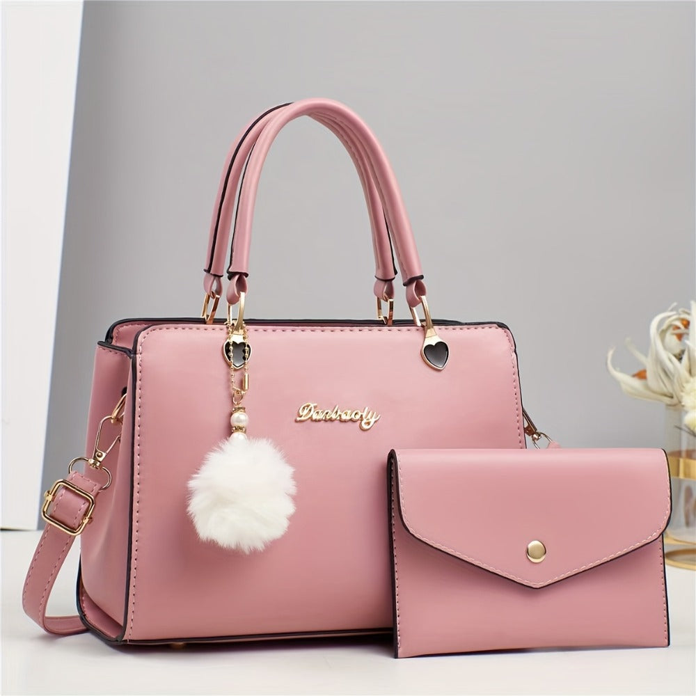 Tote Bag for Women – 2-Piece, Adjustable Strap – detail view 5