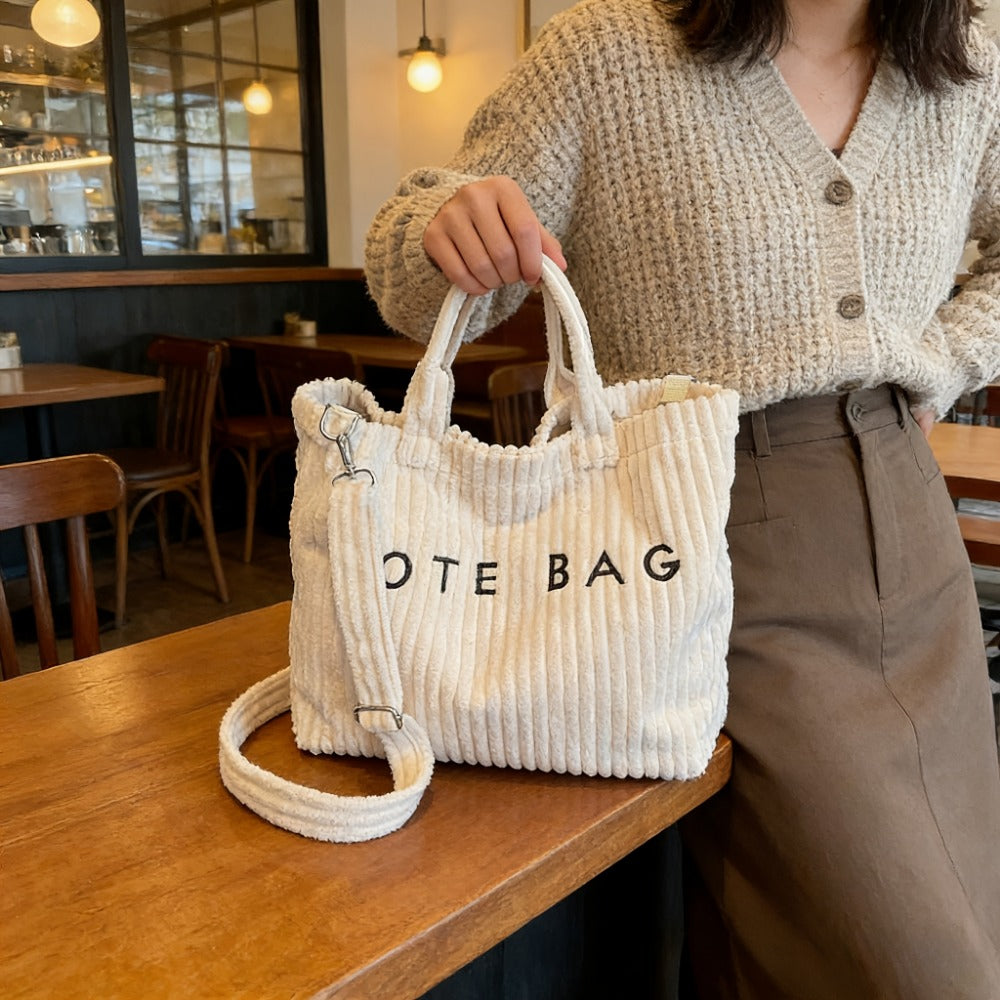 Tote Bag for Women – 2-Piece, Large Capacity, Adjustable Strap, for Work – detail view 13