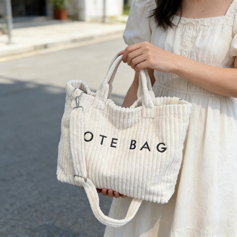 Tote Bag for Women – 2-Piece, Large Capacity, Adjustable Strap, for Work – detail view 14