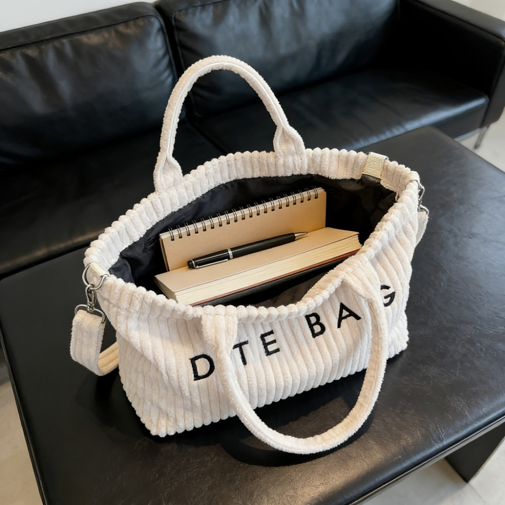 Tote Bag for Women – 2-Piece, Large Capacity, Adjustable Strap, for Work – detail view 5