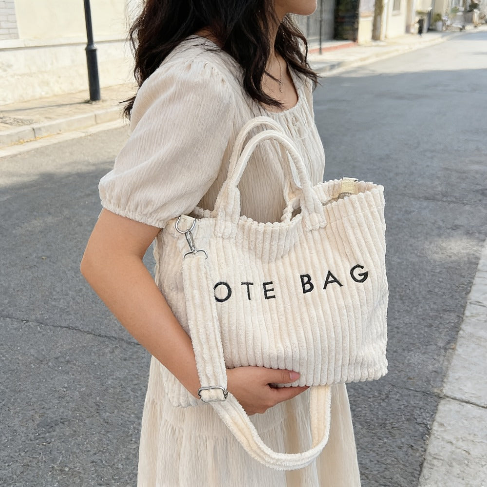Tote Bag for Women – 2-Piece, Large Capacity, Adjustable Strap, for Work – detail view 11