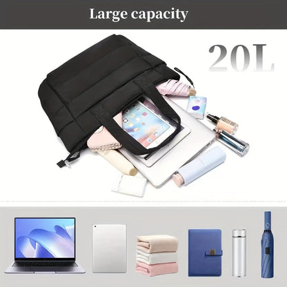 Tote Bag for Women – 20L, Quilted, Large Capacity, Lightweight – detail view 8