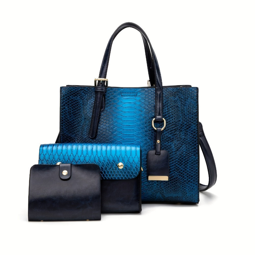 Tote Bag for Women – 3 Piece, 6 Colors – detail view 17