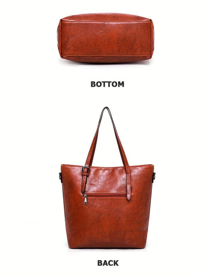Tote Bag for Women – 4-Piece, Piece Set Satchel Bucket Messenger – detail view 16