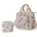 Pink Flower 2Pcs Set