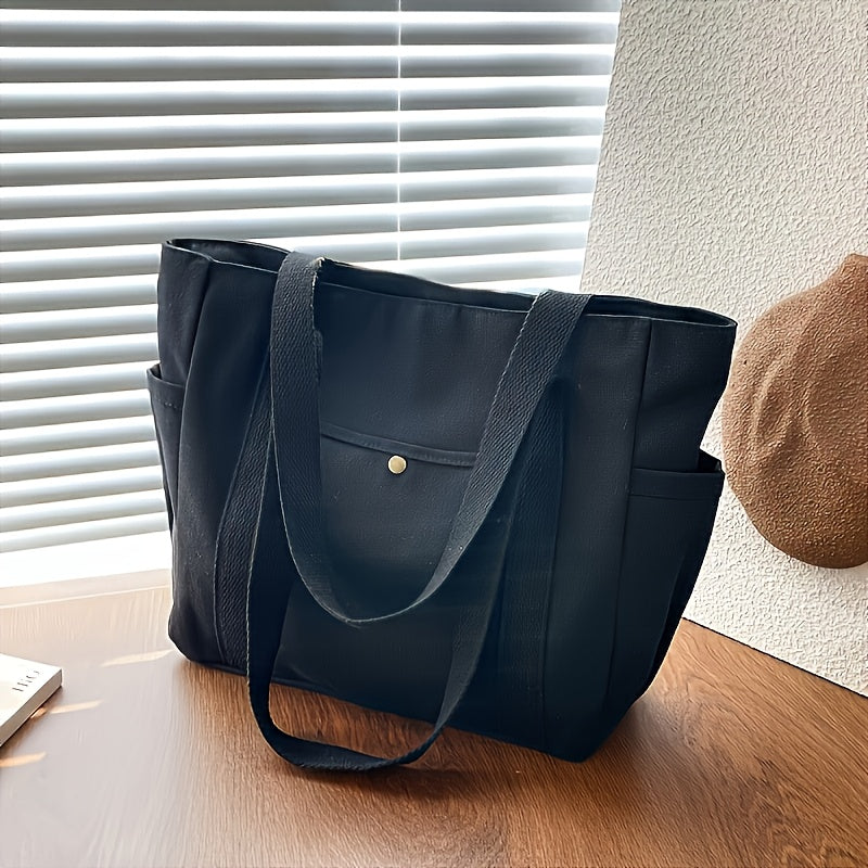 Tote Bag for Women – Canvas, Large Capacity, Foldable, for Work & Everyday Use – detail view 13