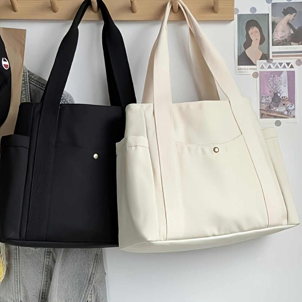 Tote Bag for Women – Canvas, Large Capacity, Foldable, for Work & Everyday Use – detail view 3