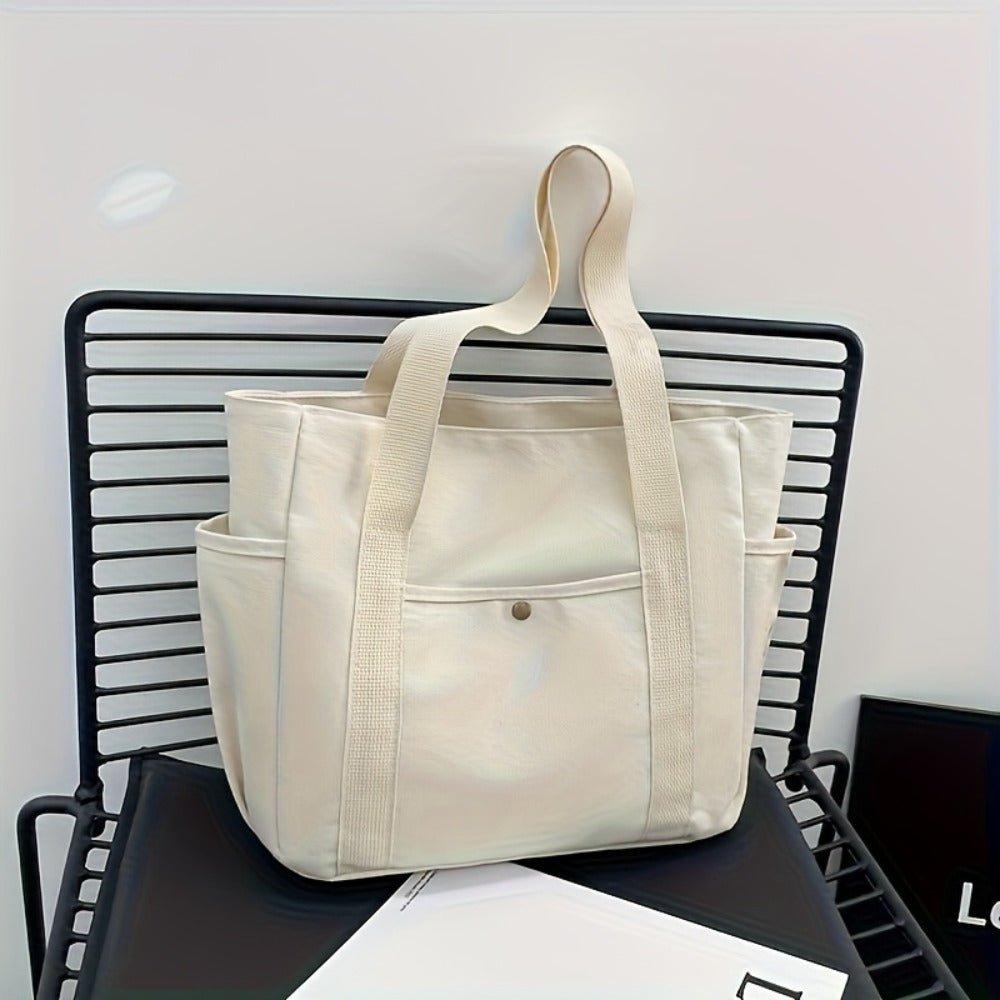 Tote Bag for Women – Canvas, Large Capacity, Foldable, for Work & Everyday Use – detail view 8