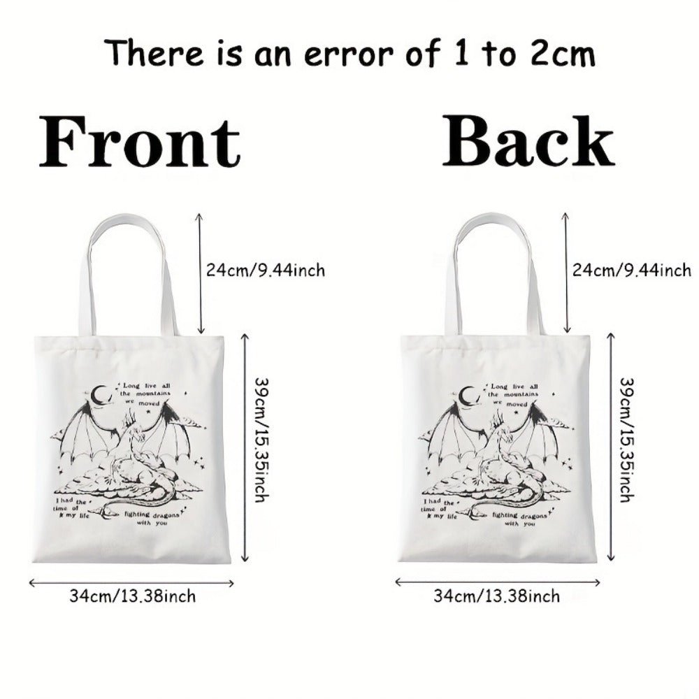 Tote Bag for Women – Canvas, for Travel & Work – detail view 3