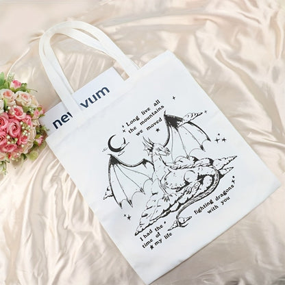 Tote Bag for Women – Canvas, for Travel & Work – detail view 6