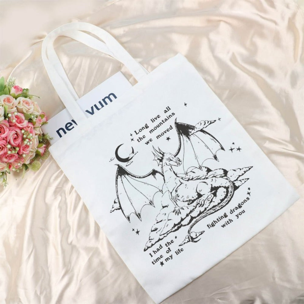 Tote Bag for Women – Canvas, for Travel & Work – detail view 8