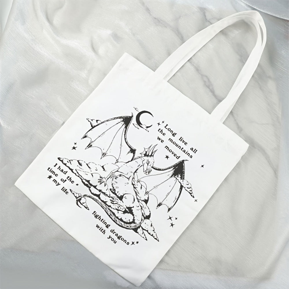 Tote Bag for Women – Canvas, for Travel & Work – front view