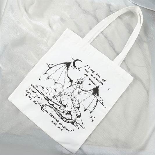 Tote Bag for Women – Canvas, for Travel & Work – front view