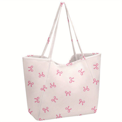 Tote Bag for Women – Corduroy, Large Capacity – detail view 2