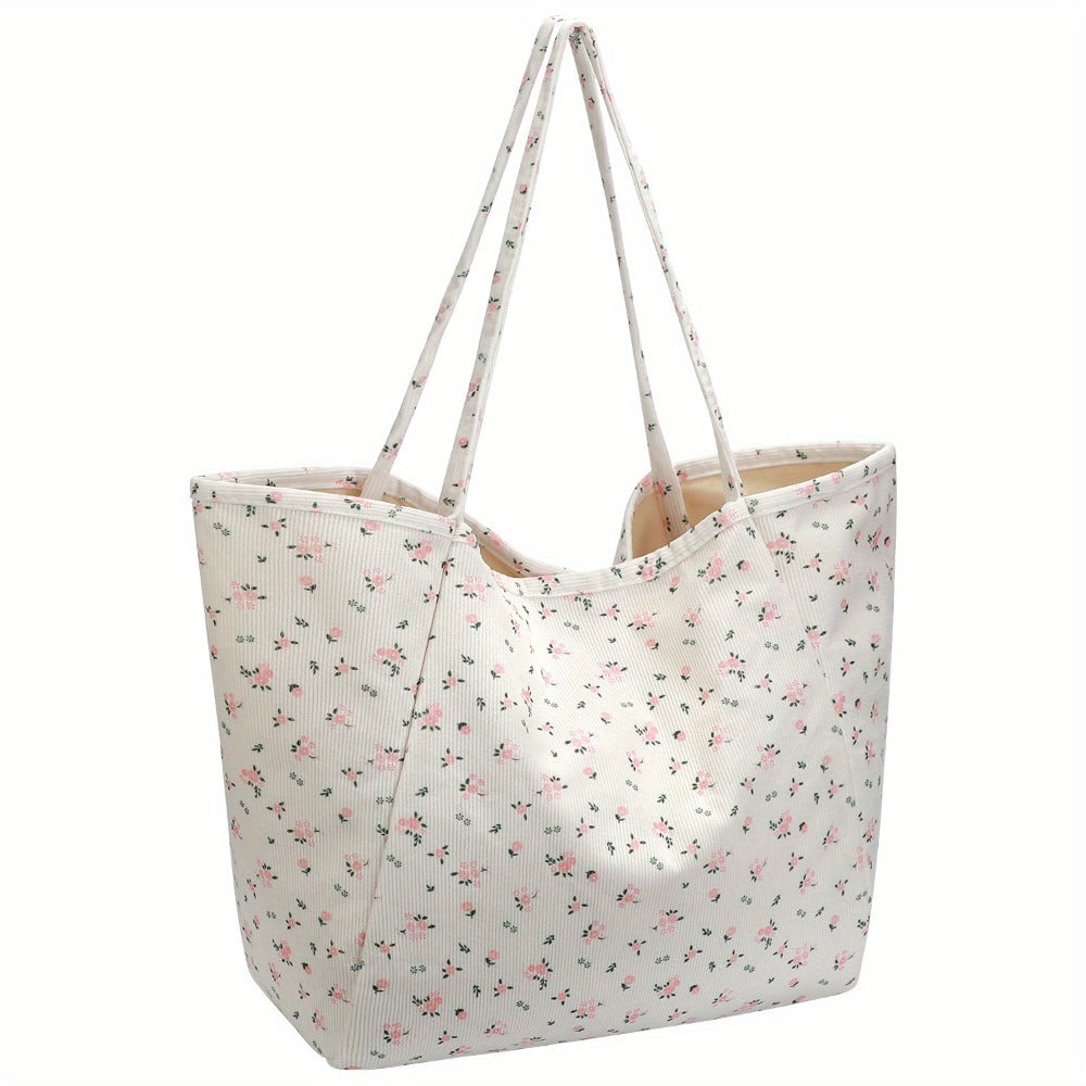 Tote Bag for Women – Corduroy, Large Capacity – detail view 30