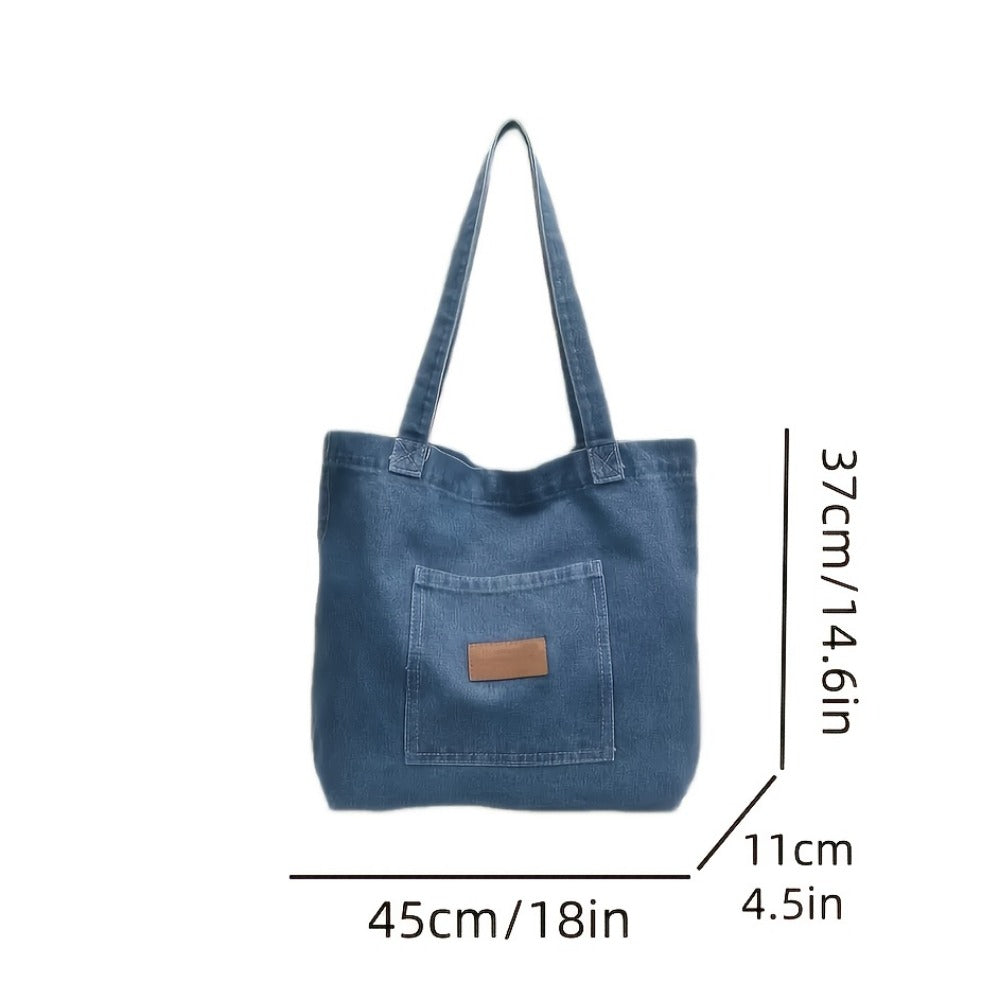 Tote Bag for Women – Denim, for Everyday Use – detail view 3