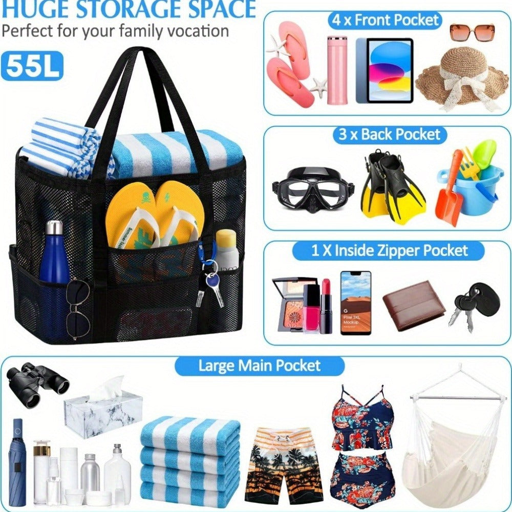 Tote Bag for Women – Foldable, Lightweight, for Travel – detail view 13