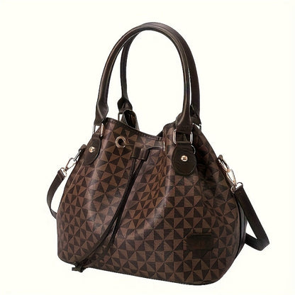 Tote Bag for Women – for Work & Everyday Use, Bucket Korean Fashion Retro Casual – detail view 15