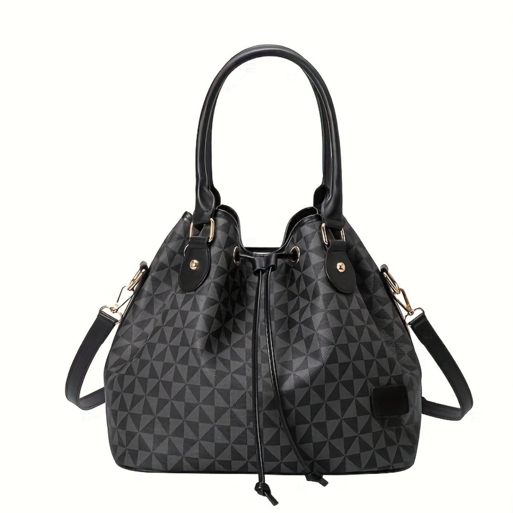 Tote Bag for Women – for Work & Everyday Use, Bucket Korean Fashion Retro Casual – detail view 12