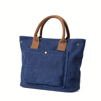 Tote Bag for Women – for Work & Everyday Use, Vintage Fabric Thickened Literary Style – detail view 18