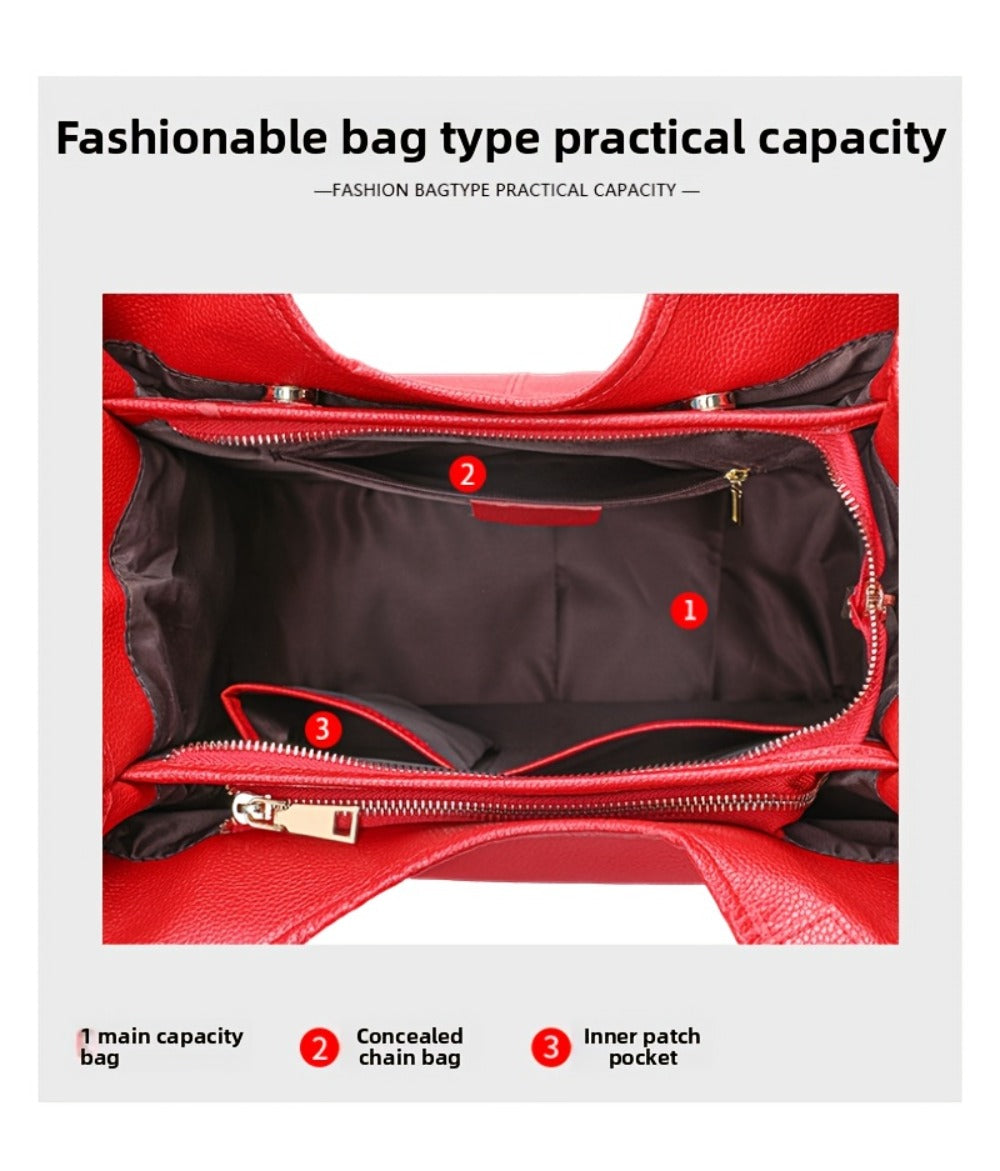 Tote Bag for Women – Genuine Leather, for Travel – detail view 12