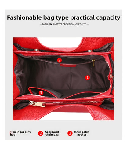Tote Bag for Women – Genuine Leather, for Travel – detail view 12