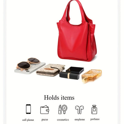 Tote Bag for Women – Genuine Leather, for Travel – detail view 13