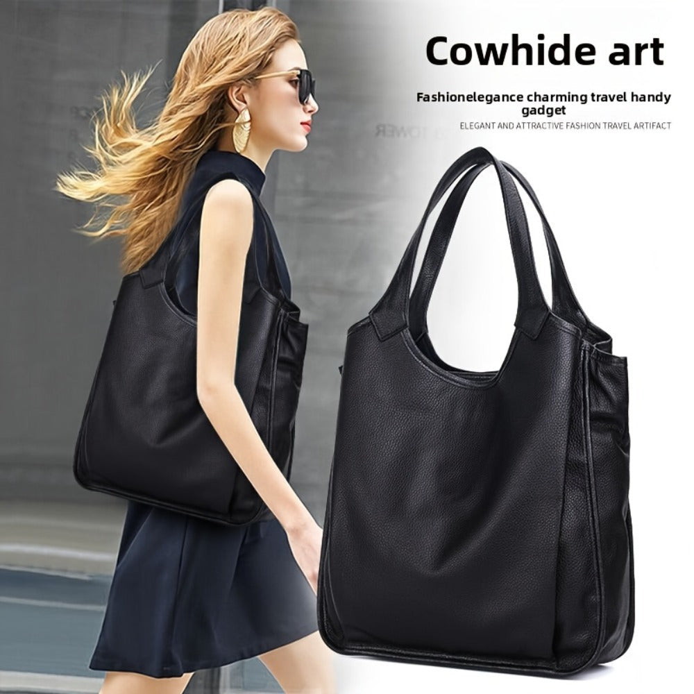 Tote Bag for Women – Genuine Leather, for Travel – alternate view