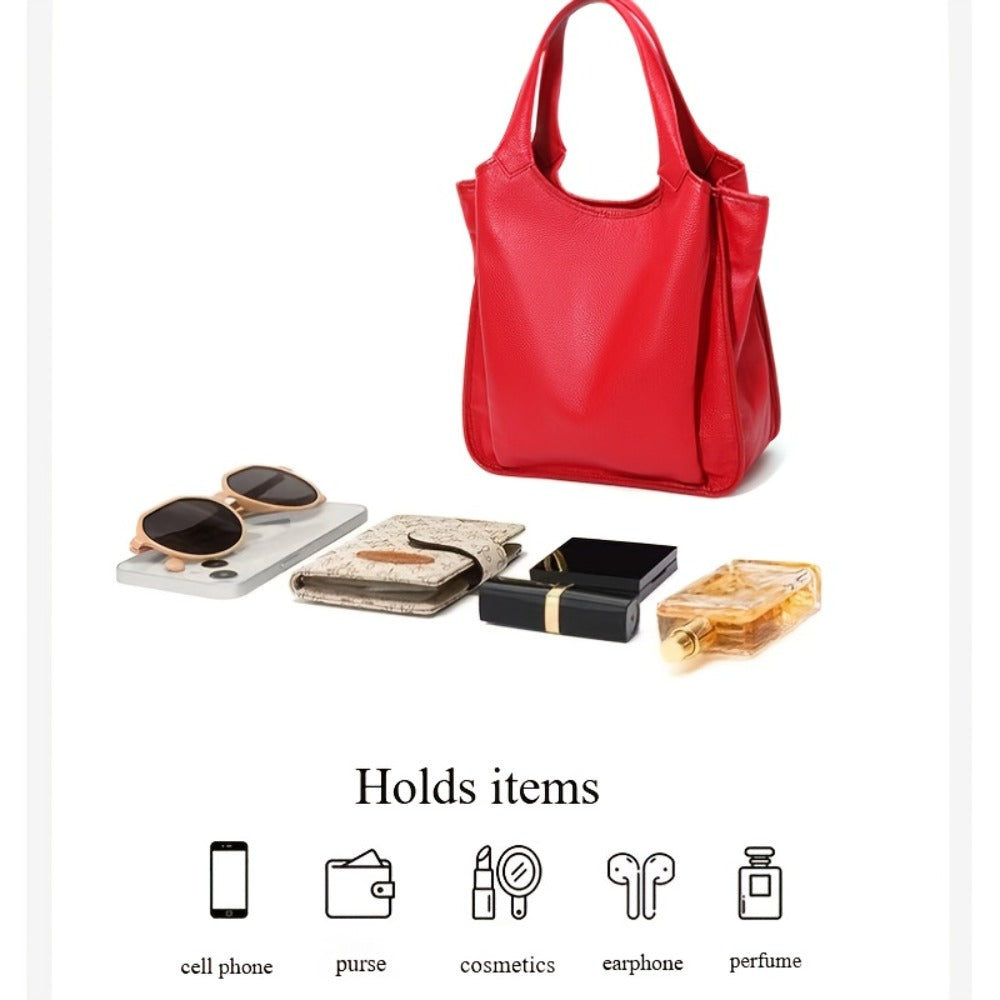 Tote Bag for Women – Genuine Leather, for Travel – detail view 5