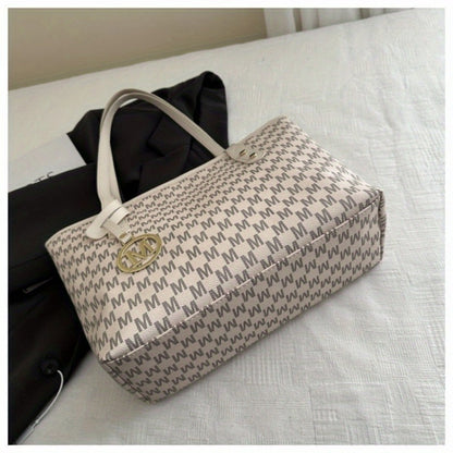 Tote Bag for Women – Large Capacity, Checkered Large Capacity Retro Plaid – detail view 15