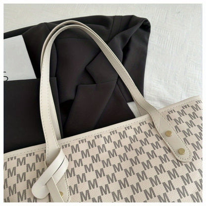 Tote Bag for Women – Large Capacity, Checkered Large Capacity Retro Plaid – detail view 16