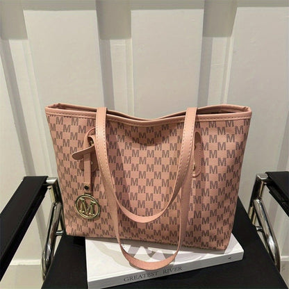 Tote Bag for Women – Large Capacity, Checkered Large Capacity Retro Plaid – detail view 26
