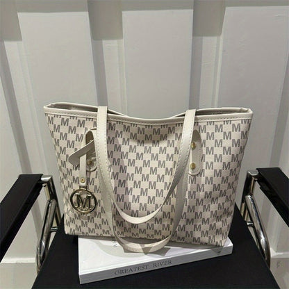 Tote Bag for Women – Large Capacity, Checkered Large Capacity Retro Plaid – detail view 28