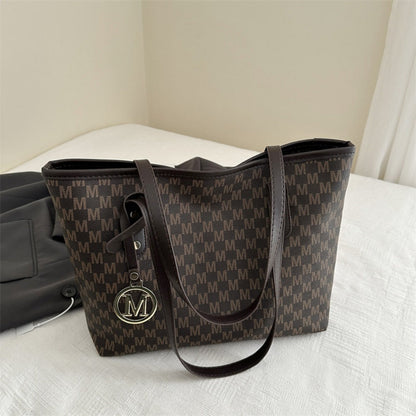 Tote Bag for Women – Large Capacity, Checkered Large Capacity Retro Plaid – detail view 6