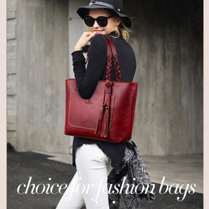 Tote Bag for Women – Large Capacity, Fringe Large Capacity Minimalist Boho – detail view 5