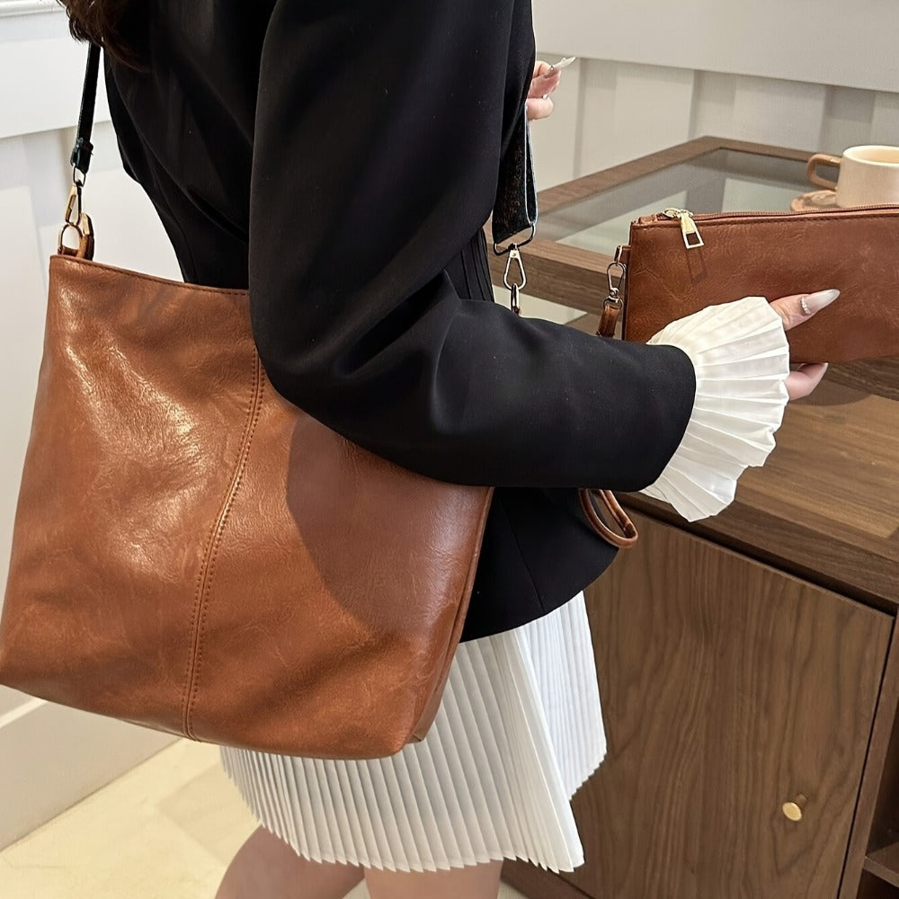 Tote Bag for Women – 10 Colors, Lightweight, Adjustable Strap – detail view 15