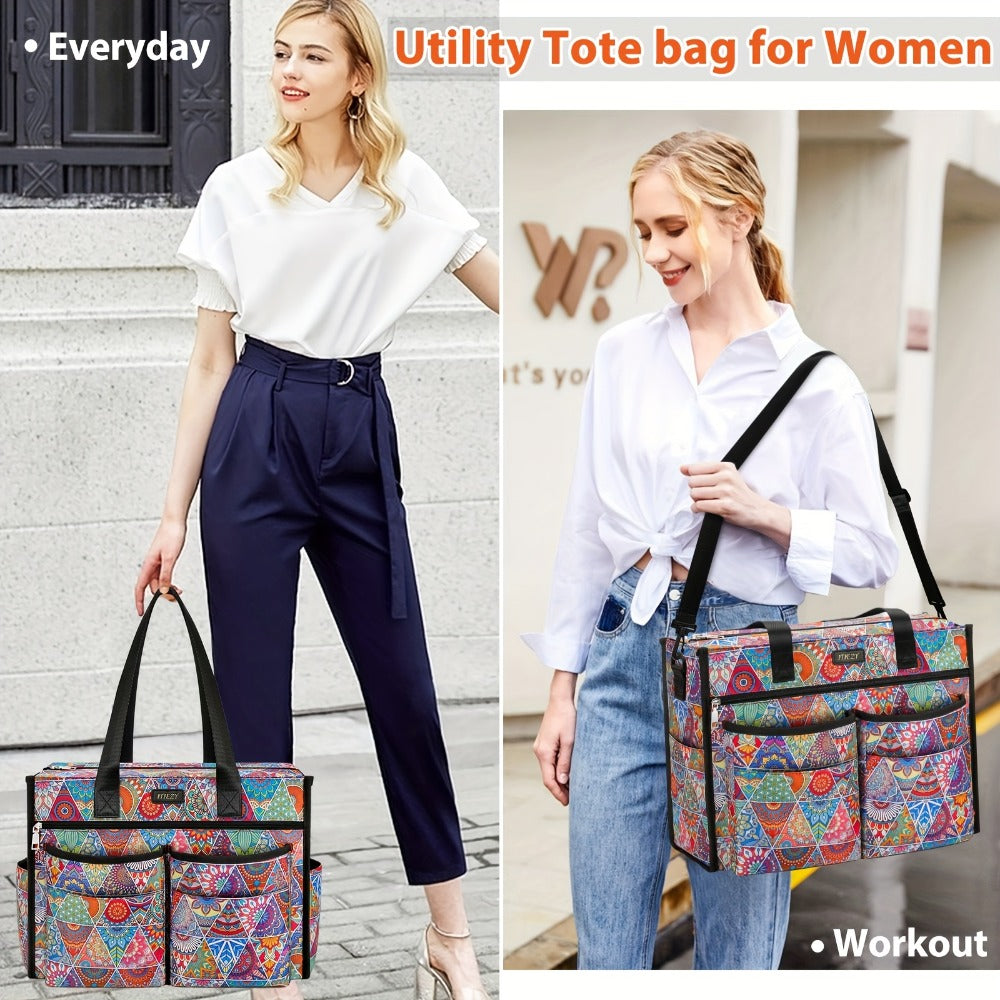 Tote Bag for Women – Multi-Pocket, for Work – detail view 6