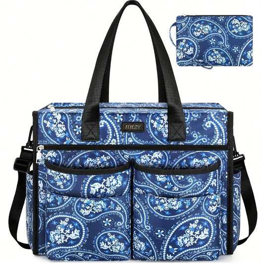 Tote Bag for Women – Multi-Pocket, for Work – front view