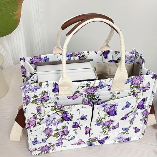 Tote Bag for Women – Multi-Pocket, for Travel & Work – front view