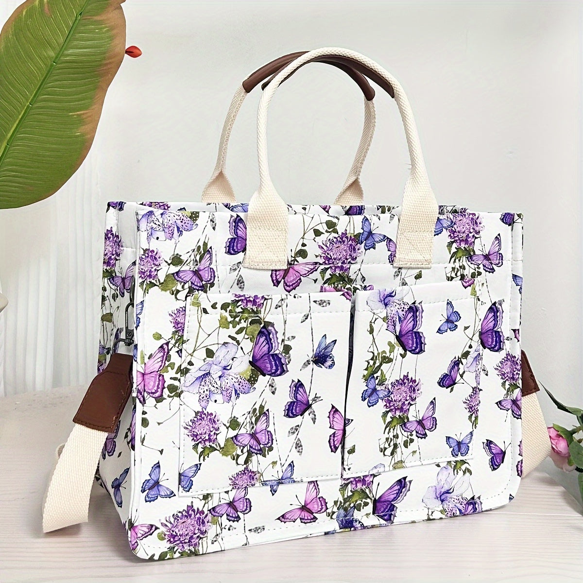 Tote Bag for Women – Multi-Pocket, for Travel & Work – front view - product view 13