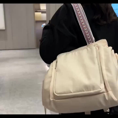 Tote Bag for Women – Nylon, Foldable, Lightweight, Adjustable Strap – detail view 11