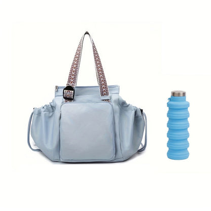 Tote Bag for Women – Nylon, Foldable, Lightweight, Adjustable Strap – detail view 4