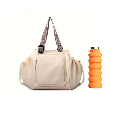 Tote Bag for Women – Nylon, Foldable, Lightweight, Adjustable Strap – detail view 7