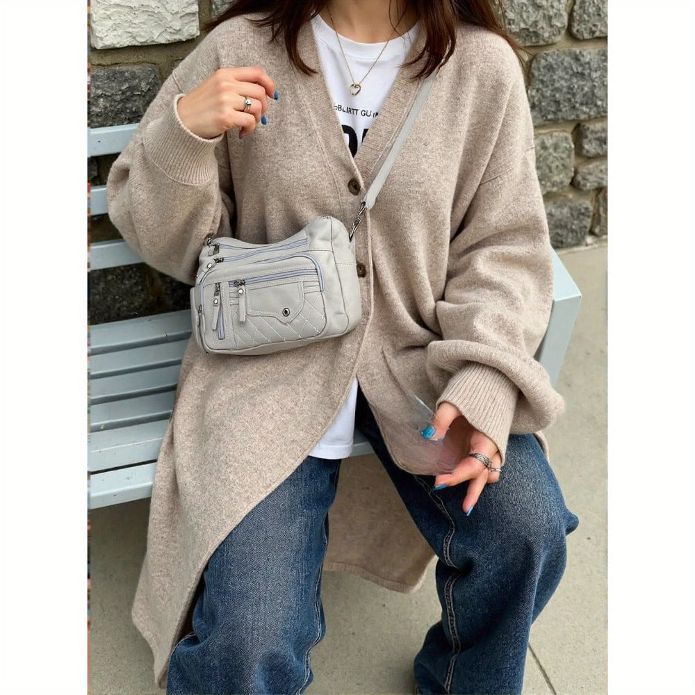 Tote Bag for Women – Nylon, Large Capacity, Anti-Theft, Adjustable Strap – detail view 4