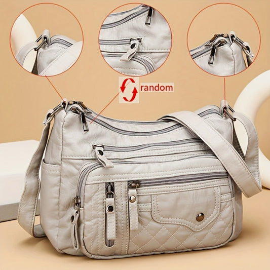Tote Bag for Women – Nylon, Large Capacity, Anti-Theft, Adjustable Strap – front view