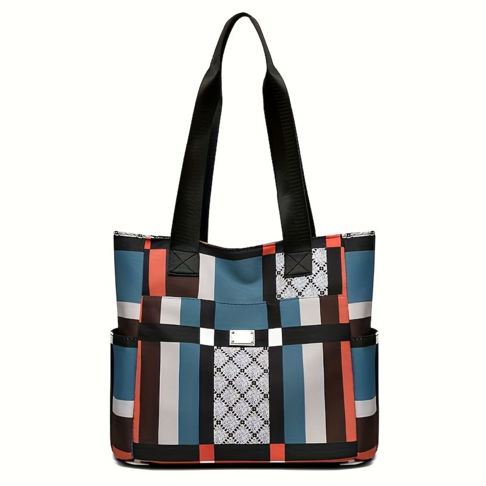 Tote Bag for Women – Nylon, Large Capacity, Lightweight, Foldable – detail view 6