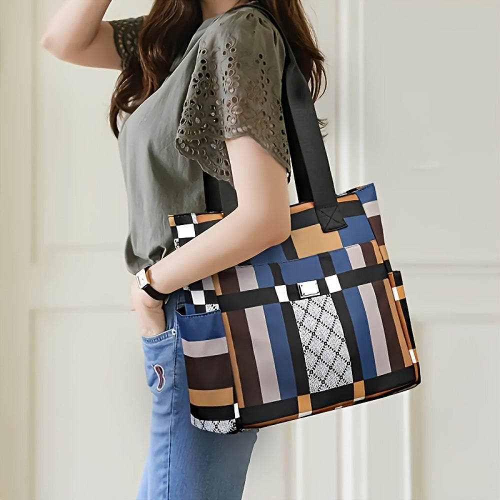 Tote Bag for Women – Nylon, Large Capacity, Lightweight, Foldable – detail view 8
