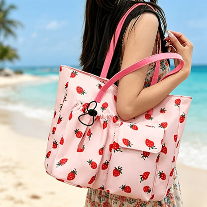 Tote Bag for Women – Nylon, Large Capacity, Multi-Pocket, Lightweight – detail view 2